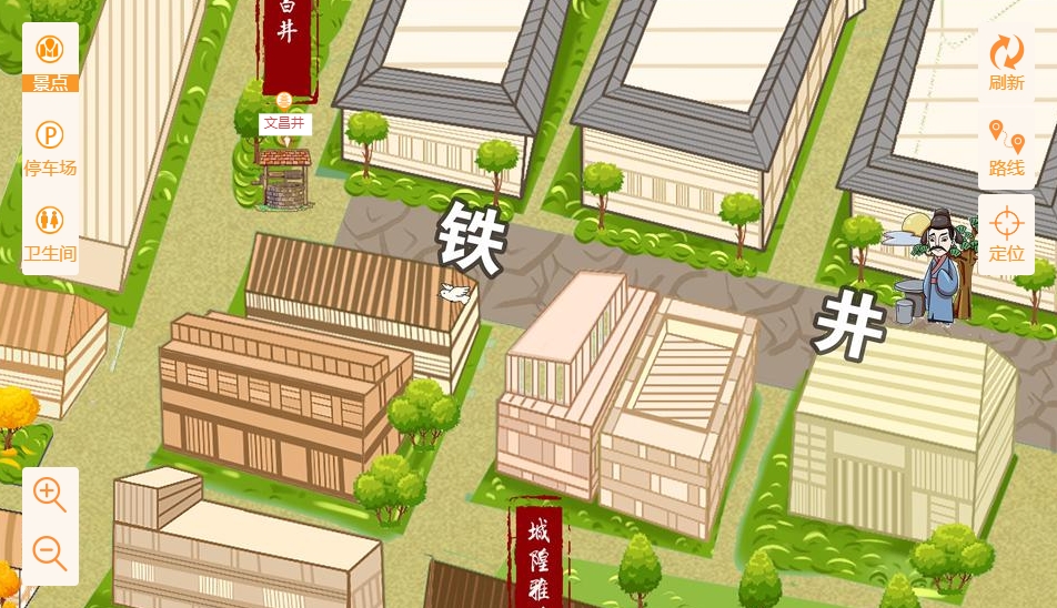 多文镇智慧景区：手绘地图与语音导览的完美融合